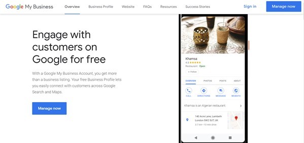 Local SEO on Google My Business
